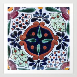 Talavera Seven Art Print