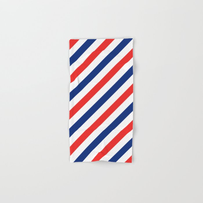 Barber Stripes Hand & Bath Towel