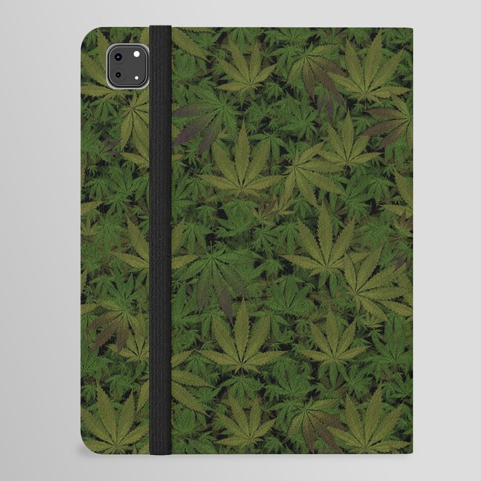 Weed Army Camo. iPad Folio Case