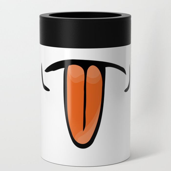 Stick your tongue out Can Cooler