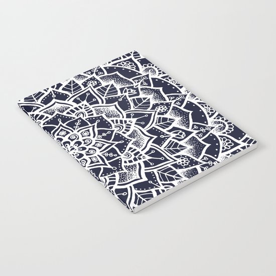 Midnight Blue Mandala Notebook