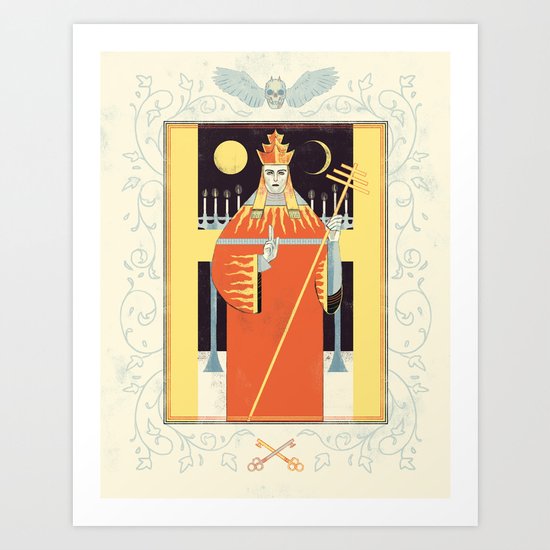 Hierophant Art Print