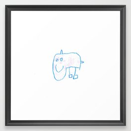 Unicorn Framed Art Print