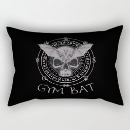 Gym Bat Rectangular Pillow