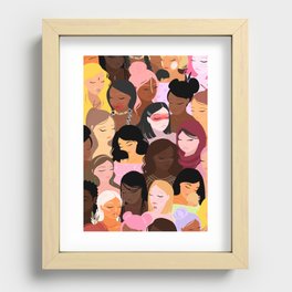 Women of Colour Recessed Framed Print