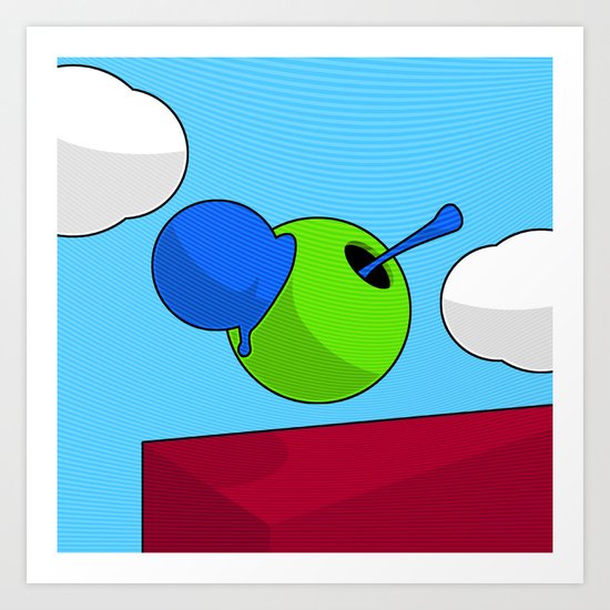 Colour Blob #3 Art Print