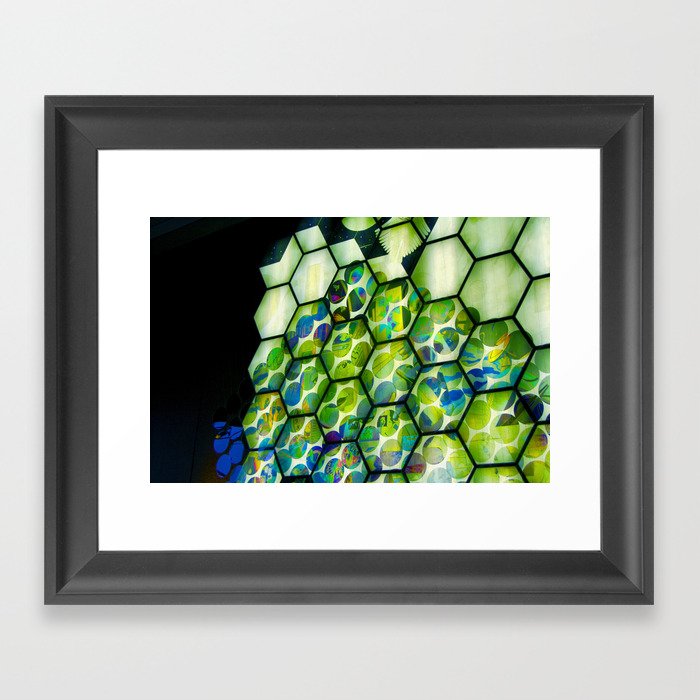 DNA on the Wall Framed Art Print