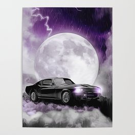 Mustang Moon Poster