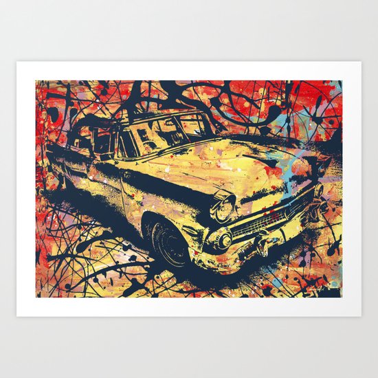 CADILLAC Art Print