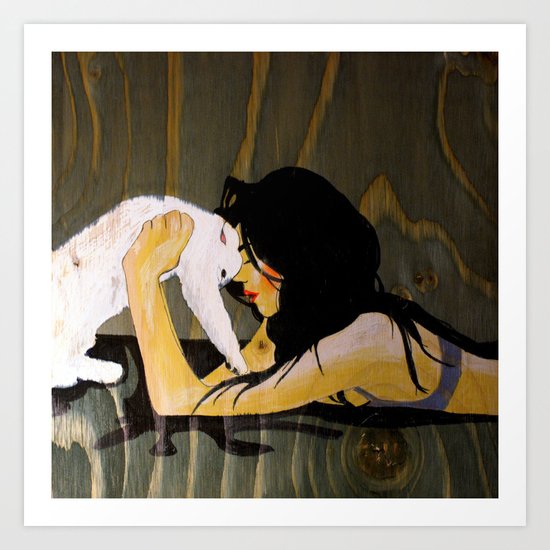 Bonding Art Print