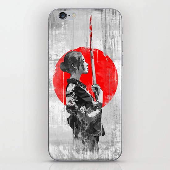 Samurai Girl iPhone & iPod Skin