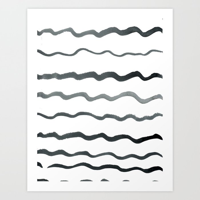 Wave Vibes Art Print