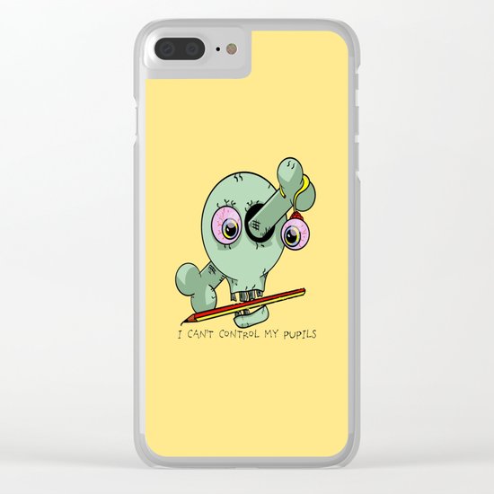 Bad Teacher Clear iPhone Case