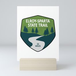 Elroy-Sparta State Trail Mini Art Print