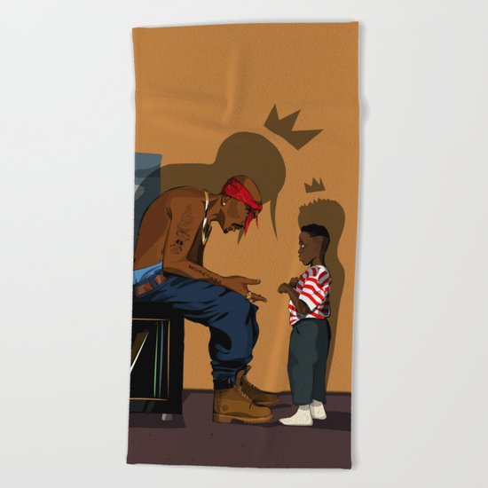 Just be the King Beach Towel