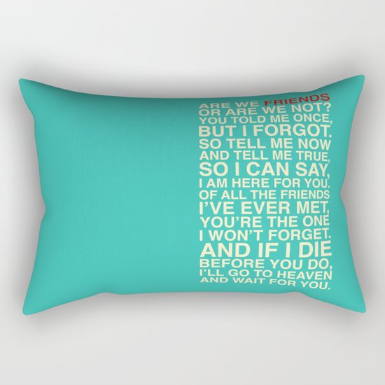 Friends Rectangular Pillow