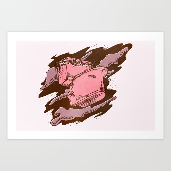 HOLY SH*T Art Print