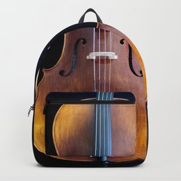 Make Music Backpack | Giftformusician, Giftforcellist, Classicalmusic, Color, Responsetoviolence, Cello, Musicgift, Orchestra, Symphony, Typography 