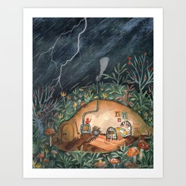 Thunder Art Print