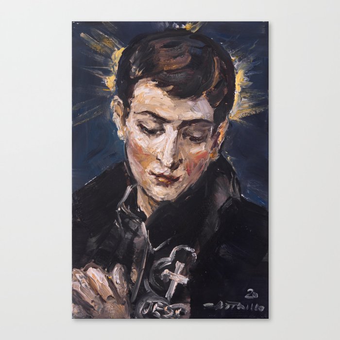 Saint Gabriel of Our Lady of Sorrows Canvas Print