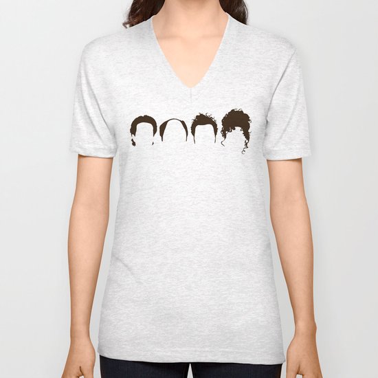 Seinfeld Hair Unisex V-Neck