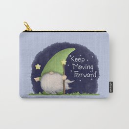 Keep Moving Forward Gnome Carry-All Pouch