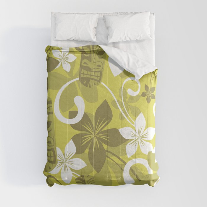 Polynesian Tiki Comforter