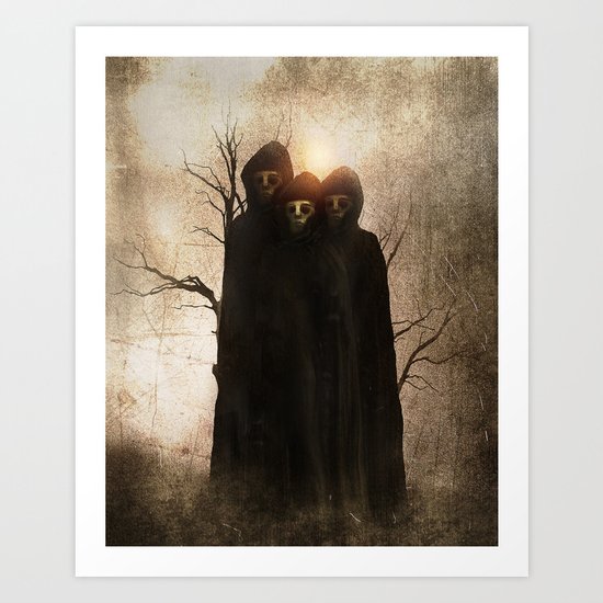 Darkness II Art Print
