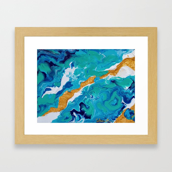 Islandocean Framed Art Print