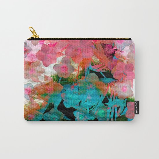 abstract bouquet on watercolors Carry-All Pouch