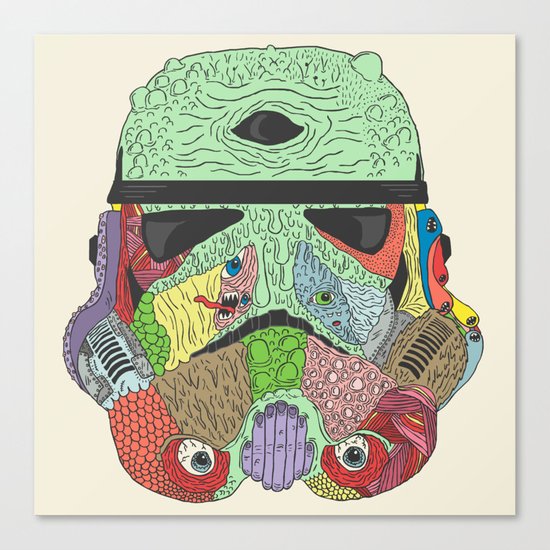 Gore Trooper Canvas Print