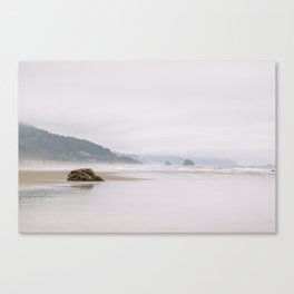 Pastel Beach Days in Oregon Canvas Print