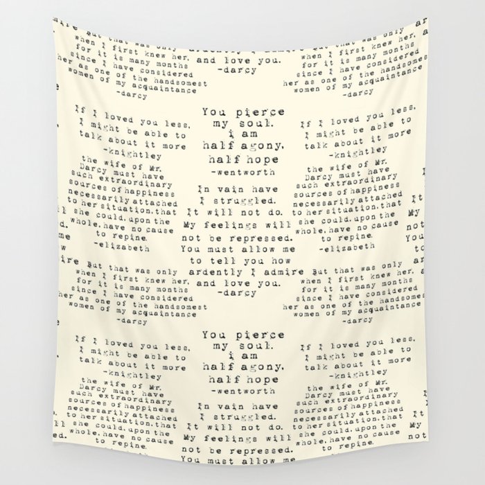 Passion of Jane Austen - Cream Tapestries