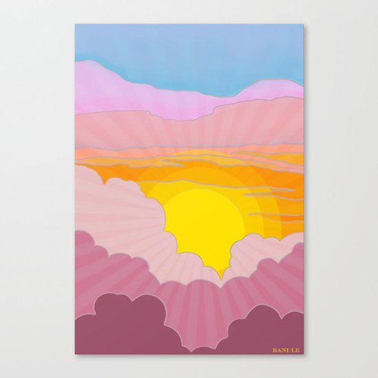Sunrise Surprise Canvas Print