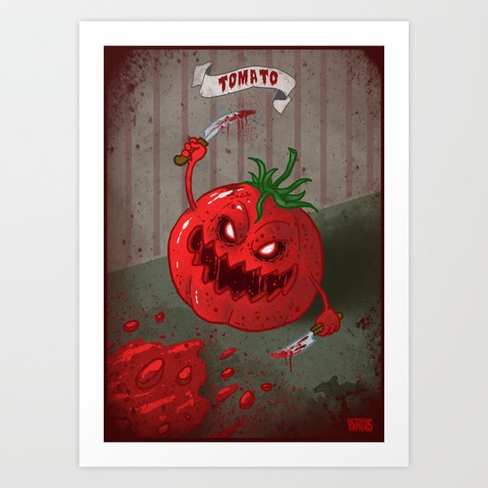 Tomato - Food series Art Print