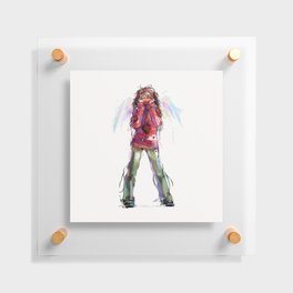 Cool Angel Floating Acrylic Print