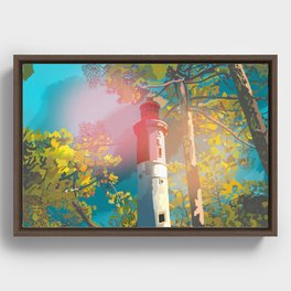 Lighthouse Framed Canvas