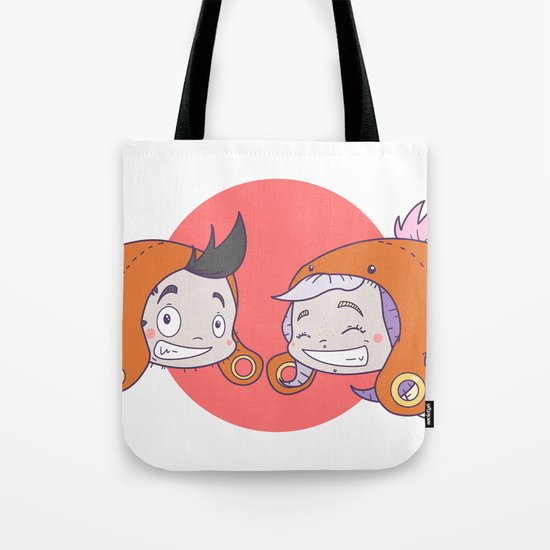 Pischas go to Japan ! Tote Bag