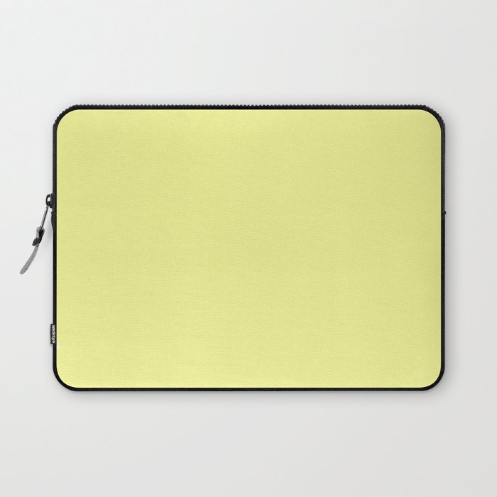 Matching Lemon Yellow Laptop Sleeve