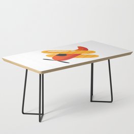 Red Yellow Plane Coffee Table