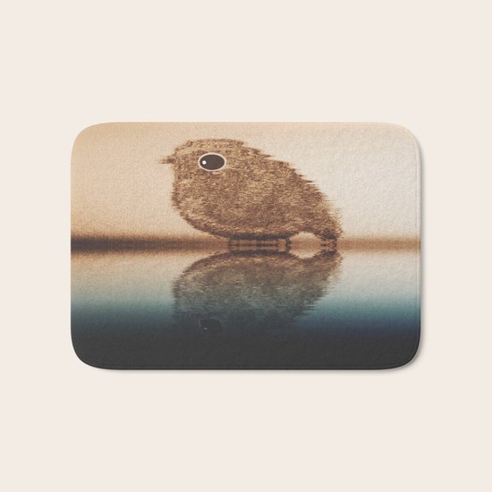 bird-191 Bath Mat
