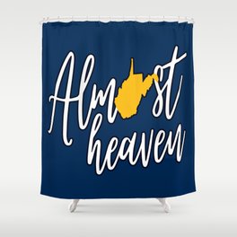 Almost Heaven West Virginia State Map Shower Curtain | Geraud, Girl, 304, State, Morgantown, Proud, Wv, Map, Charleston, Almostheaven 