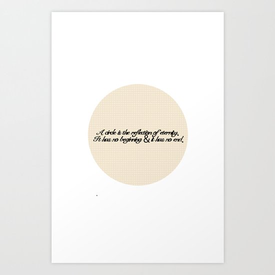 Circle Design I {Circle Week} Art Print