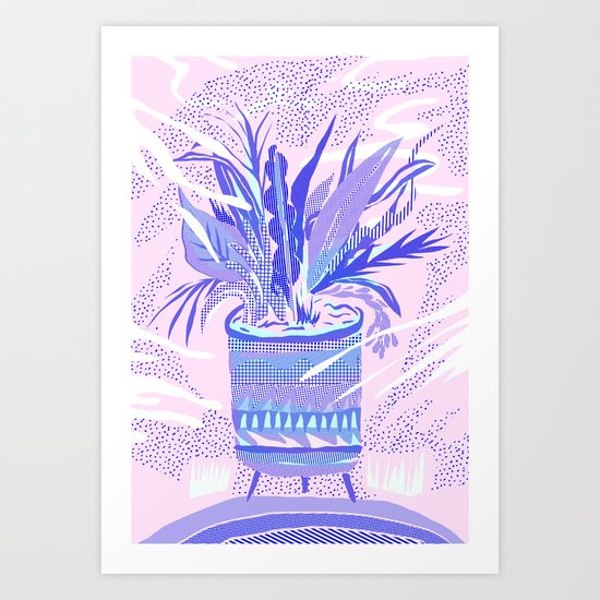 plant smell Art Print