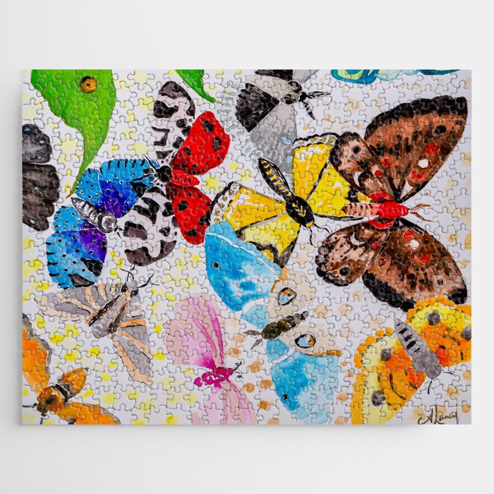 Joyful Flutter Jigsaw Puzzle