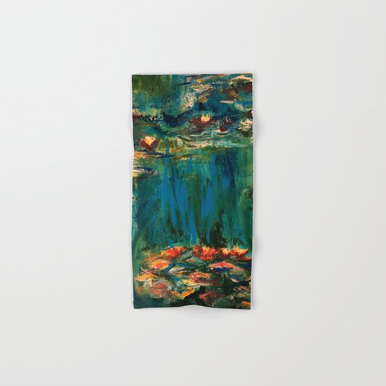 Water Lilies Hand & Bath Towel