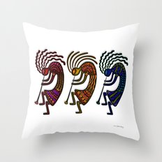 HORN PLAYERS II Throw Pillow