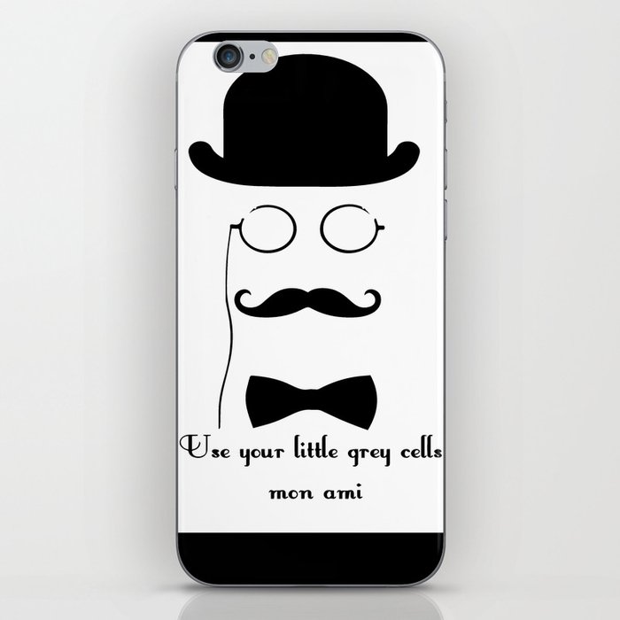 Hercules Poirot Quotes!! iPhone Skin