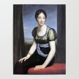 François Gerard - Portrait of Laure Regnaud de Saint-Jean d'Angely Poster
