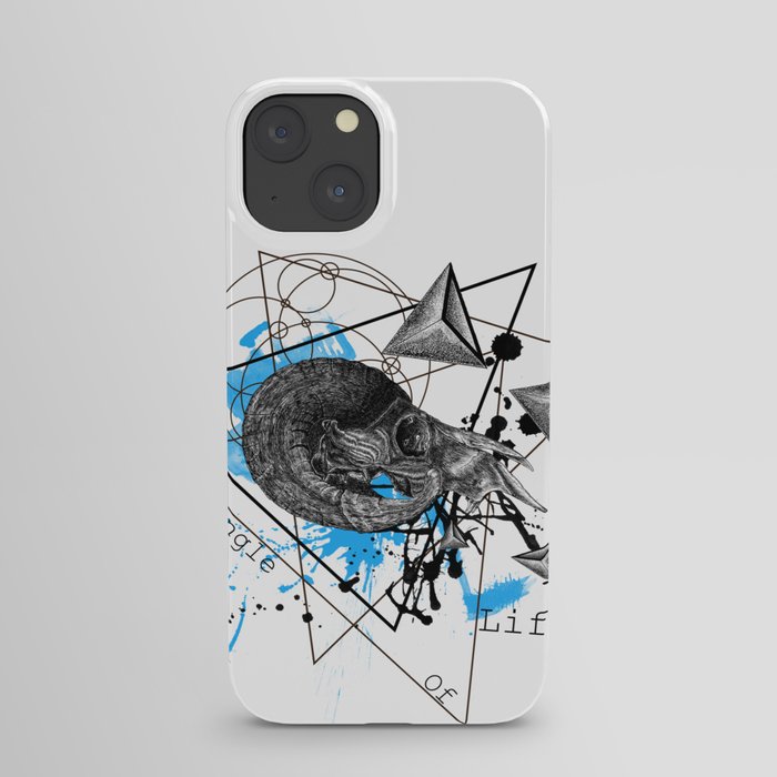 Triangle of life iPhone Case